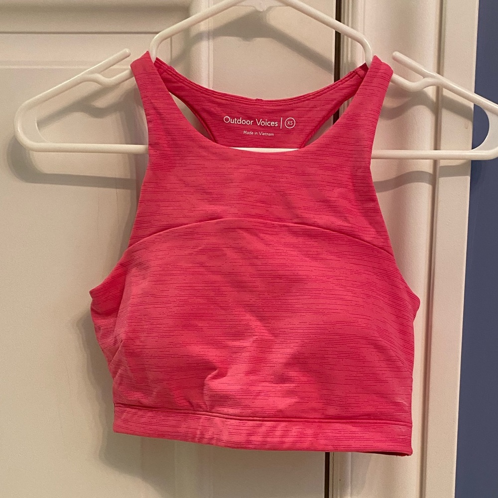Outdoor Voices move free crop top NWOT
